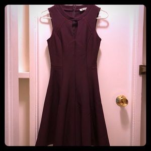 ModCloth A-Line Dress In Plum